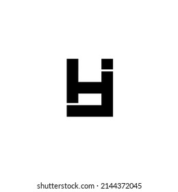 hj jh j h initial letter logo isolated on white background.hj jh monogram logo