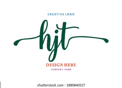 HJT lettering logo is simple, easy to understand and authoritative