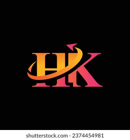 HK aerospace creative logo design