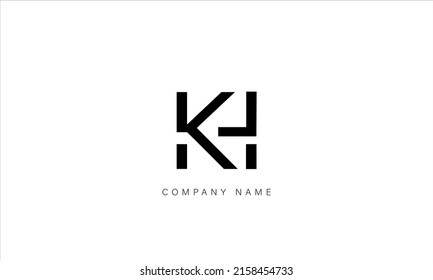 Hk Kh Alphabet Letters Logo Monogram Stock Vector (Royalty Free ...