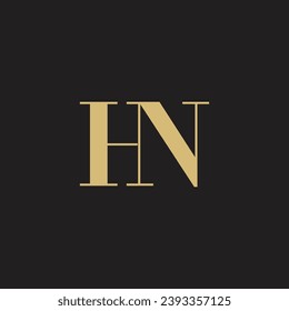 HK Letter Logo, Monogram, H and K Monogram, Design, HK Initials Letter,