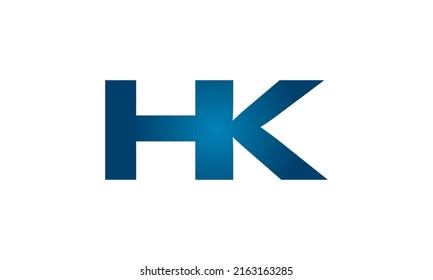HK linked letters logo icon