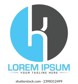 HK Logo Design Unique and Creative Logo Design