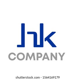 HK logo vector design template sign