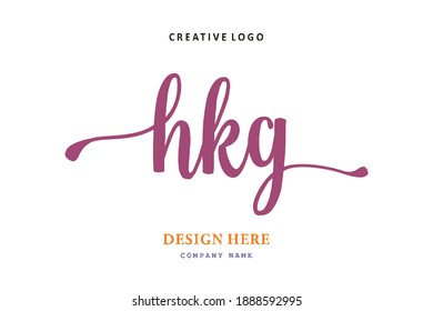 HKG lettering logo is simple, easy to understand and authoritative