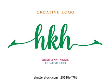 HKH lettering logo is simple, easy to understand and authoritative