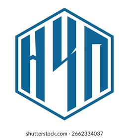 HKN letter design. HKN letter technology logo design on a white background. HKN Monogram logo design for an entrepreneur and business