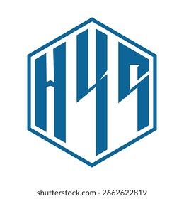 HKS letter design. HKS letter technology logo design on a white background. HKS  Monogram logo design for an entrepreneur and business.