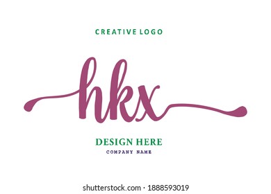 El logo de la etiqueta HKX es sencillo, fácil de entender y autoritario