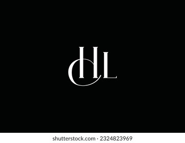 HL Letter Initial Logo Design And Company Logo Design