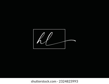 HL Letter Initial Logo Design And Company Logo Design