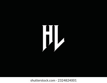 HL Letter Initial Logo Design And Company Logo Design