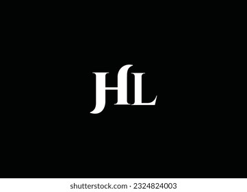 HL Letter Initial Logo Design And Company Logo Design