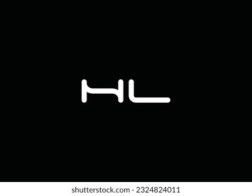 HL Letter Initial Logo Design And Company Logo Design