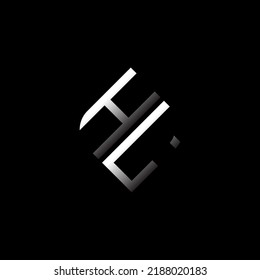 HL letter logo creative design with vector graphic