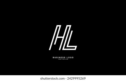 HL, LH, H, L, Abstract Letters Logo Monogram