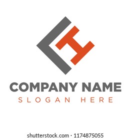 HL, LH, VH, HV Company Group Logo Concept Idea 