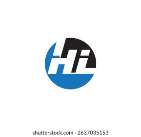 HL logo design , hl letters logo, hl monogram , hl initials logo design vector