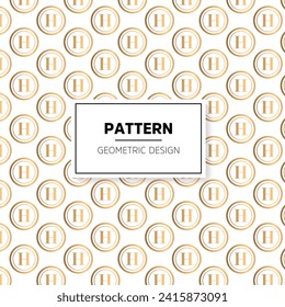 Hletter Pattern with circle outline golden color luxury style | Textile pattern design fashion, Textile pattern design, Fashion, Packaging, Branding