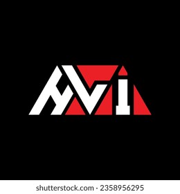 Diseño del logotipo de la letra del triángulo HLI con forma triangular. Monograma de diseño del logotipo del triángulo HLI. Plantilla de logotipo vectorial de triángulo HLI con color rojo. Logotipo triangular HLI Diseño sencillo, elegante y lujoso.