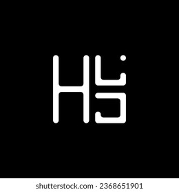 HLJ letter logo vector design, HLJ simple and modern logo. HLJ luxurious alphabet design  