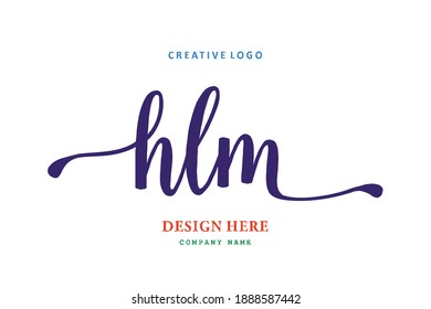 HLM lettering logo is simple, easy to understand and authoritative