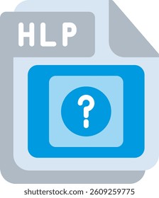HLP Flat Illustration Vector Design