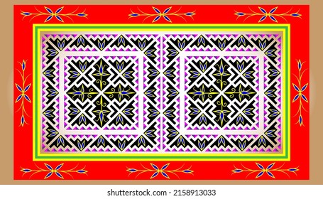 Hm choth patern of back ground