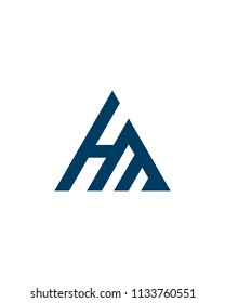 HM initial logo template