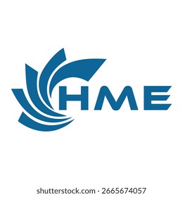 HME letter design. HME letter technology logo design on a white background. HME Monogram logo design for an entrepreneur and business.