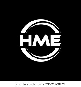 HME Logo Design, Inspiration for a Unique Identity. Modern Elegance and Creative Design. Watermark Your Success with the Striking this Logo.