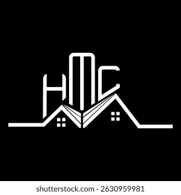 HML Real State Logo Design, HML einfaches und modernes Logo. HML luxuriöses Alphabet Design  