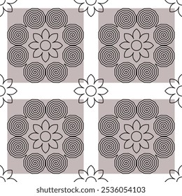 Hmong ethnic patterns, flower spirals, which are the identity of the Hmong ethnic group, are used to make clothes, skirts, bags, textile, wallpaper, illustration, needlework.