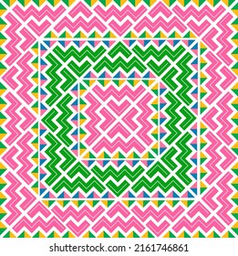 Hmong traditional clothes handmade pattern background.