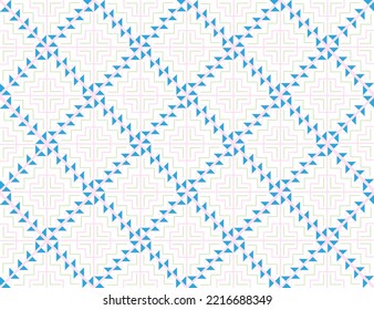 Hmong traditional handmade clothes pattern background.