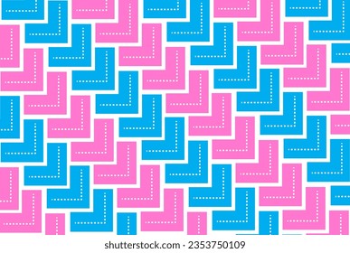 Hmong traditional texture for handmade clothes pattern.