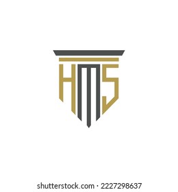 HMS LETTER LOGO LAW FIRM 