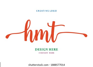 HMT lettering logo is simple, easy to understand and authoritative