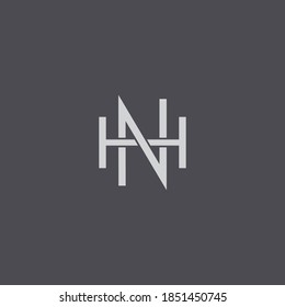 HN logo design. Vector illustration.