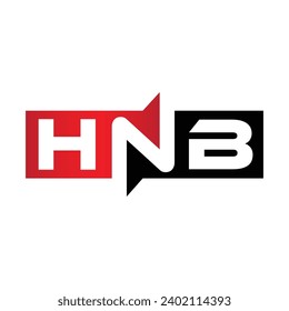 Logo für Anfangsbuchstaben von HNB Monogram