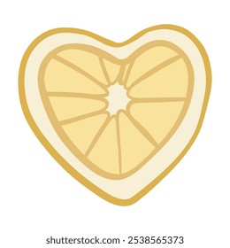 Hnd drawn lemon icon vector illustration