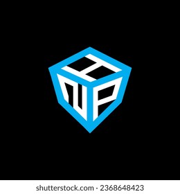 HNP letter logo vector design, HNP simple and modern logo. HNP luxurious alphabet design  