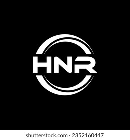 HNR Logo Design, Inspiration for a Unique Identity. Modern Elegance and Creative Design. Watermark Your Success with the Striking this Logo.