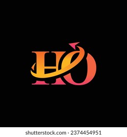 HO aerospace creative logo design