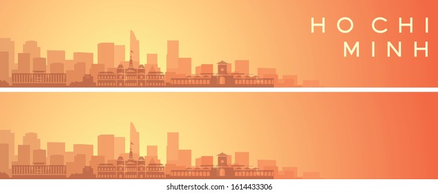 Ho Chi Minh Beautiful Skyline Scenery Banner