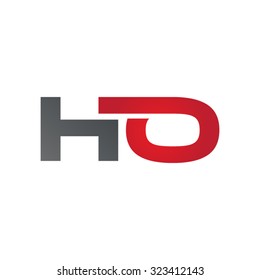 HO company linked letter logo