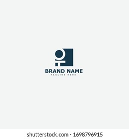 HO Letter Logo Design Template Vector
