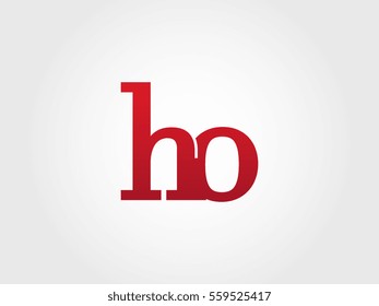 ho lowercase logotype