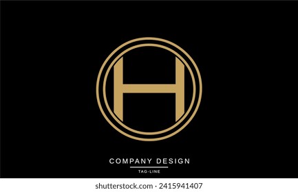 HO, OH, Abstract Letters Logo Monogram