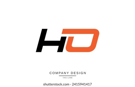 HO, OH, Abstract Letters Logo Monogram